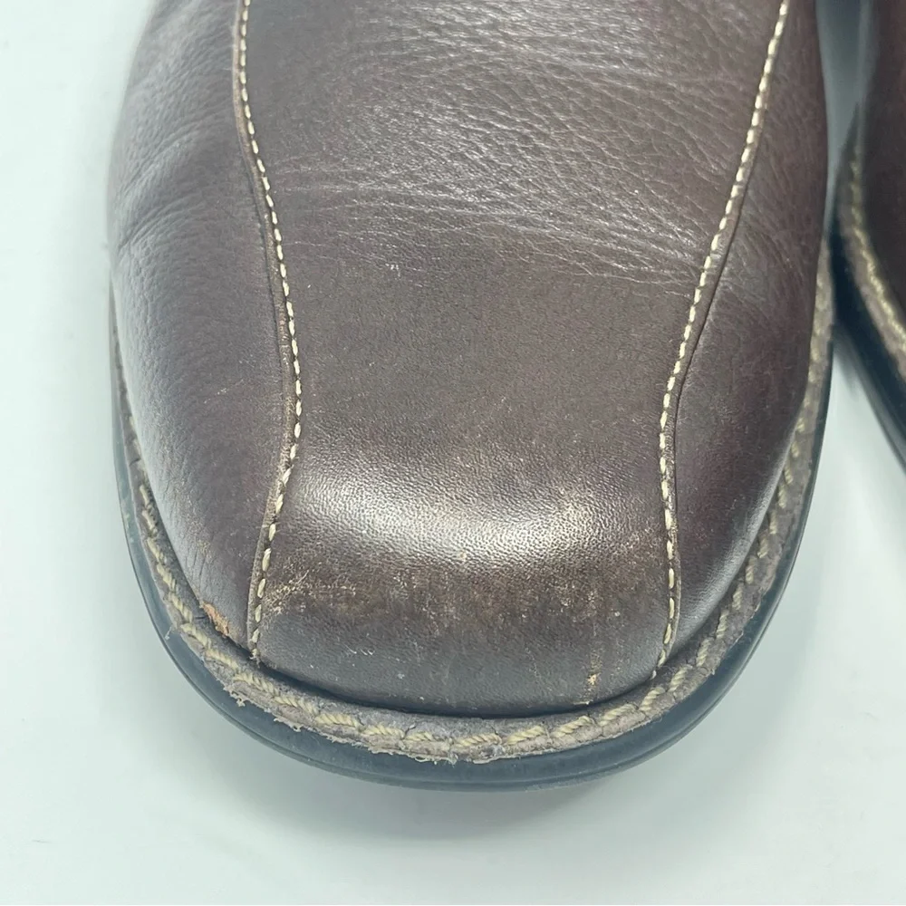 Johnston & Murphy Hunley Shoes Mens 11.5 M Brown Leather Stitched Casual Lace Up